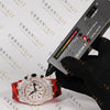 Red Camo Moissanite Watch VVS1 D Color Fully Iced